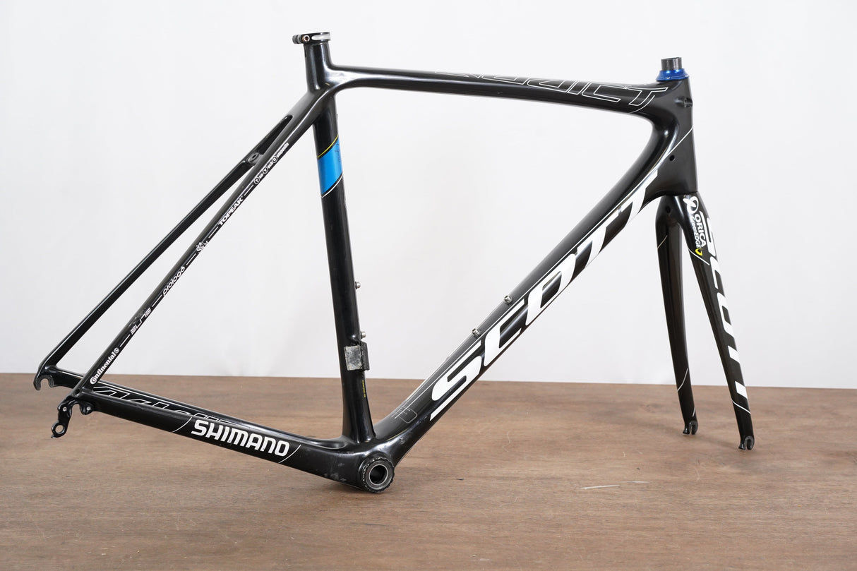 56cm Scott Addict Team Edition Carbon Rim Brake Road Frameset