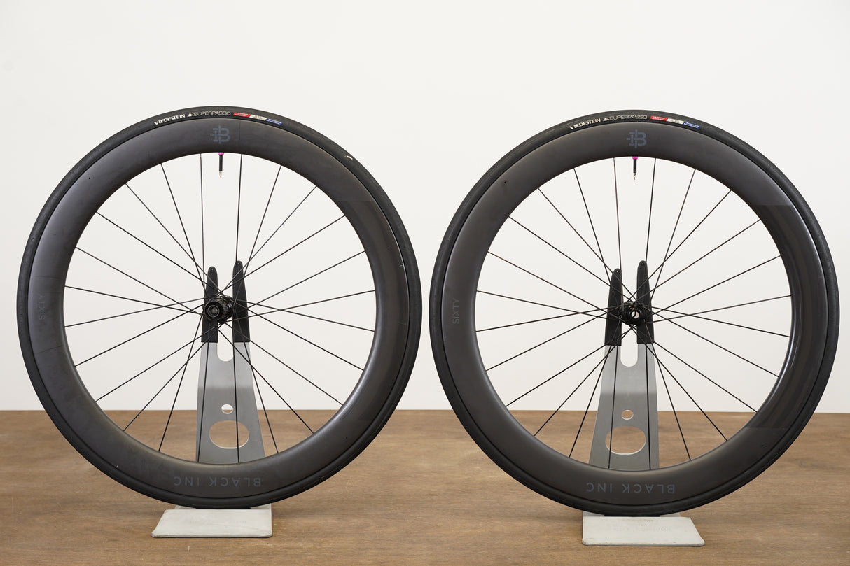 Black Inc. Sixty 60 Carbon Tubeless Clincher Disc Brake Wheelset 11 Speed