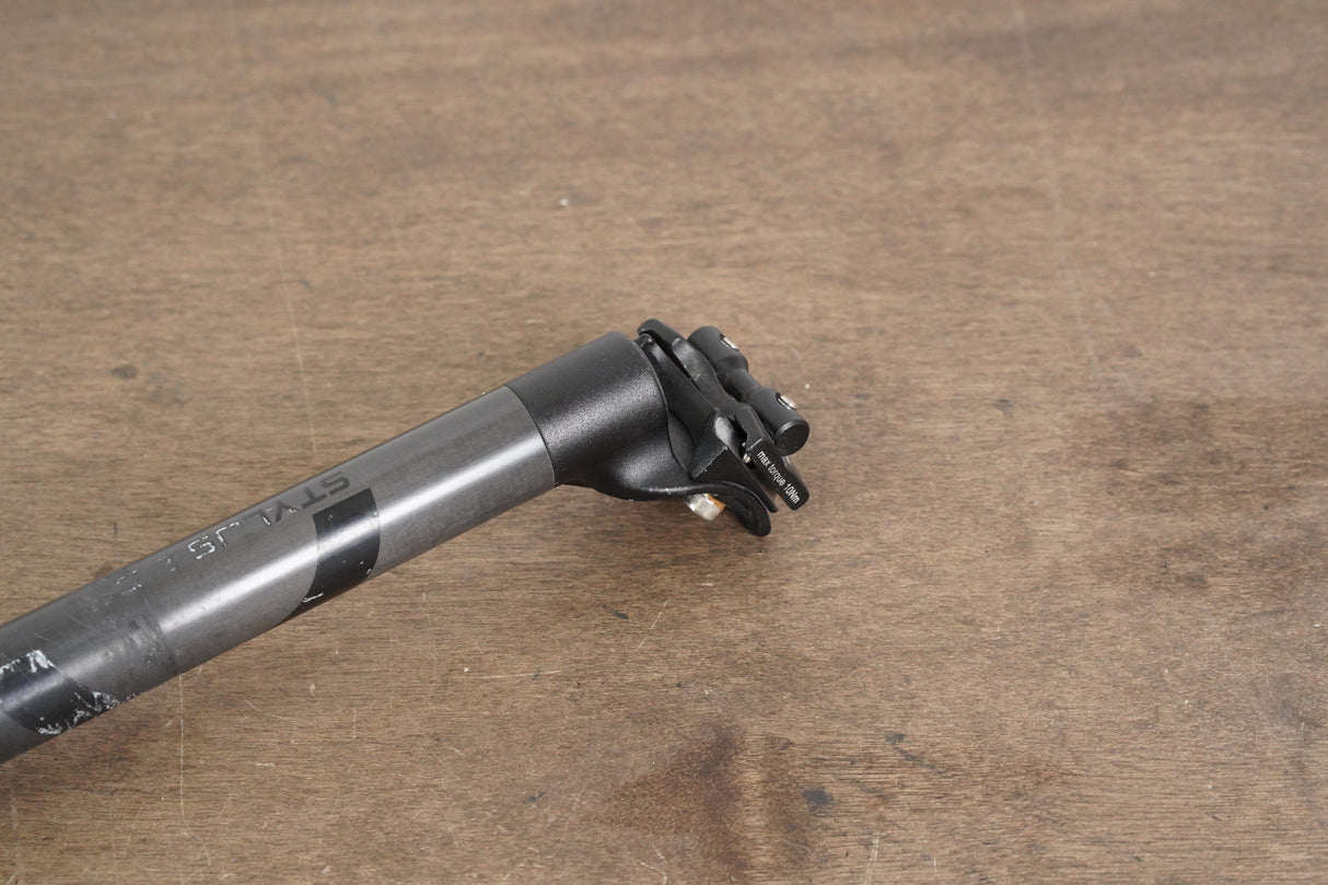 27.2mm 3T Stylus 25 Team Setback Carbon Alloy Road Seatpost