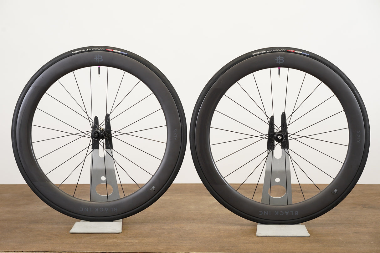 Black Inc. Sixty 60 Carbon Tubeless Clincher Disc Brake Wheelset 11 Speed