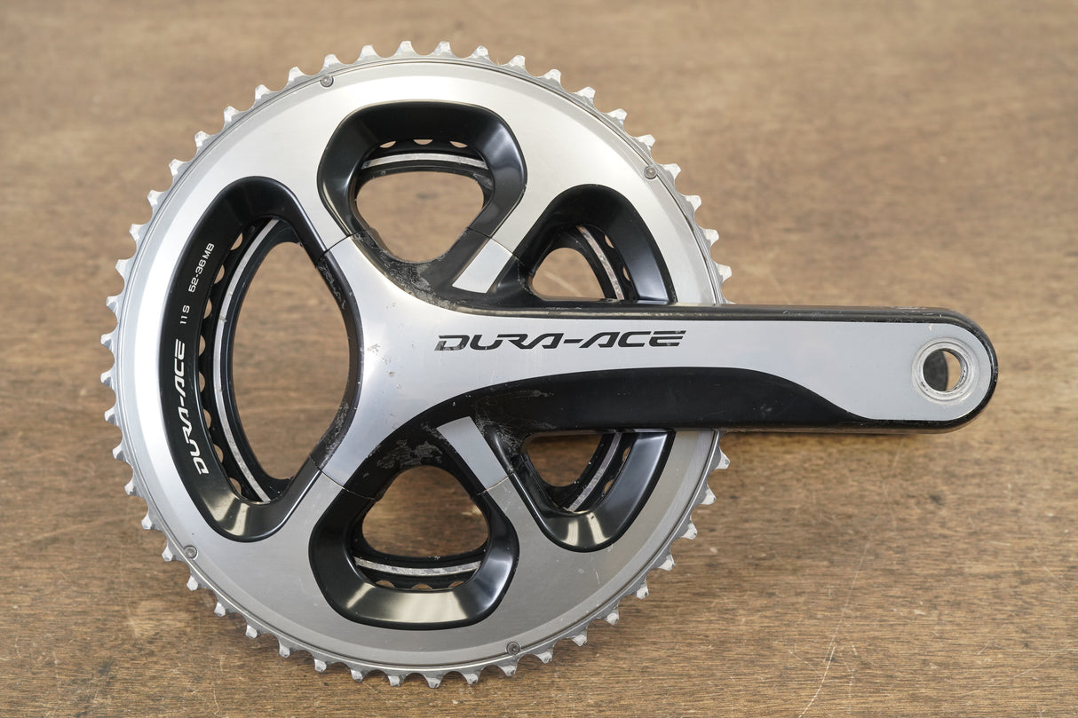 167.5mm 52/36T Shimano Dura-Ace FC-9000 11 Speed Stages Power Meter Crankset