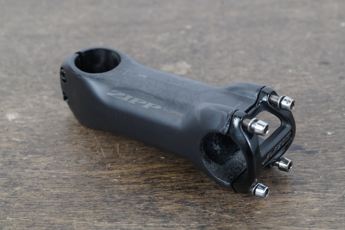 !WH CHECK! *Damaged* Zipp SL Speed 110mm ±6 Degree Carbon Road Stem 130g 1 1/8" 31.8mm