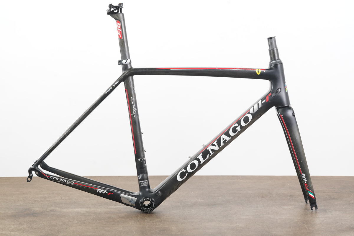 50s Colnago V1-R Ferrari Edition Carbon Rim Brake Road Frameset