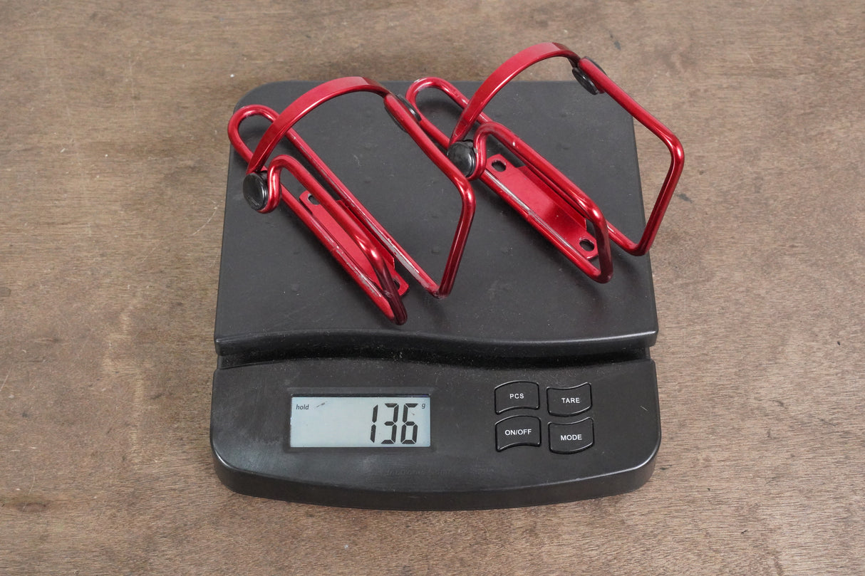 (2) Alloy Water Bottle Cages 136g