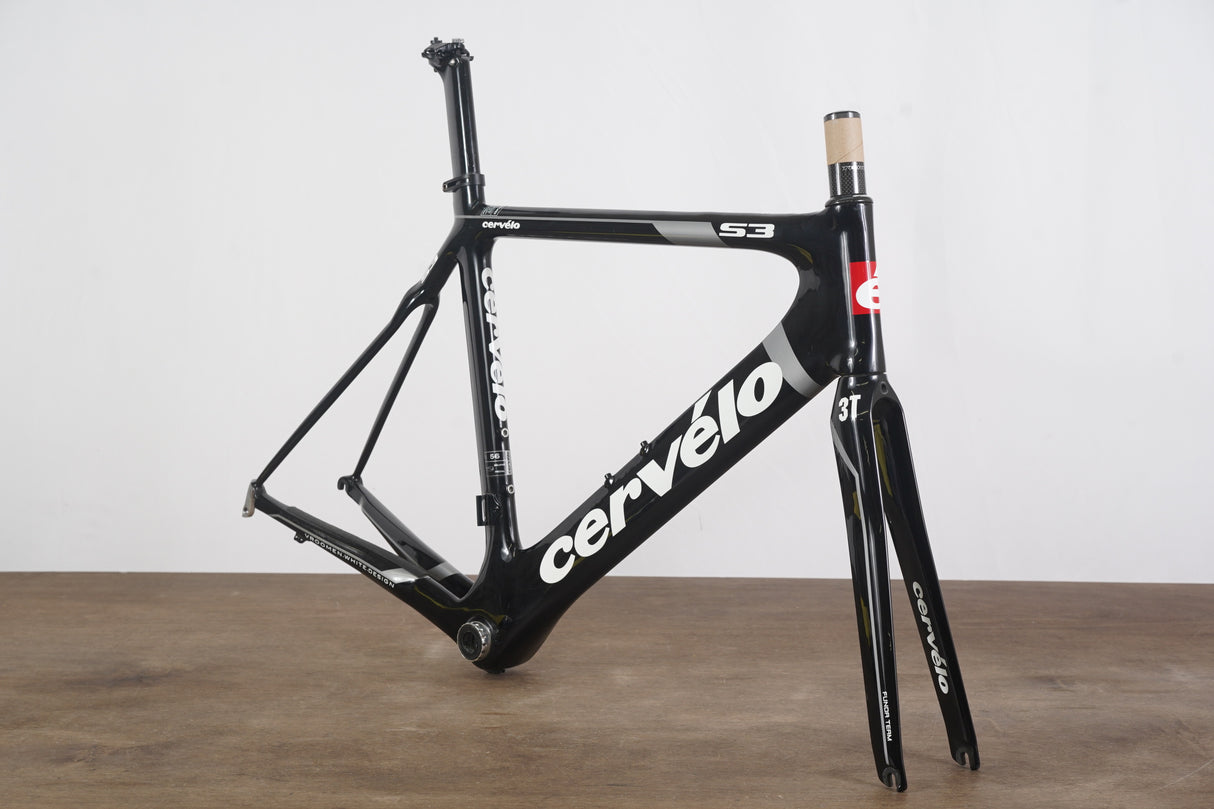56cm Cervelo S3 Carbon Rim Brake Road Frameset
