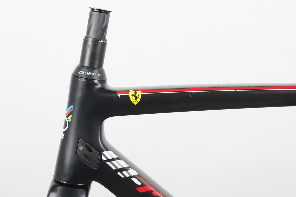 50s Colnago V1-R Ferrari Edition Carbon Rim Brake Road Frameset