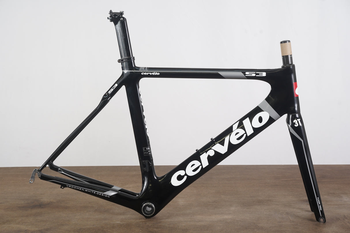 56cm Cervelo S3 Carbon Rim Brake Road Frameset