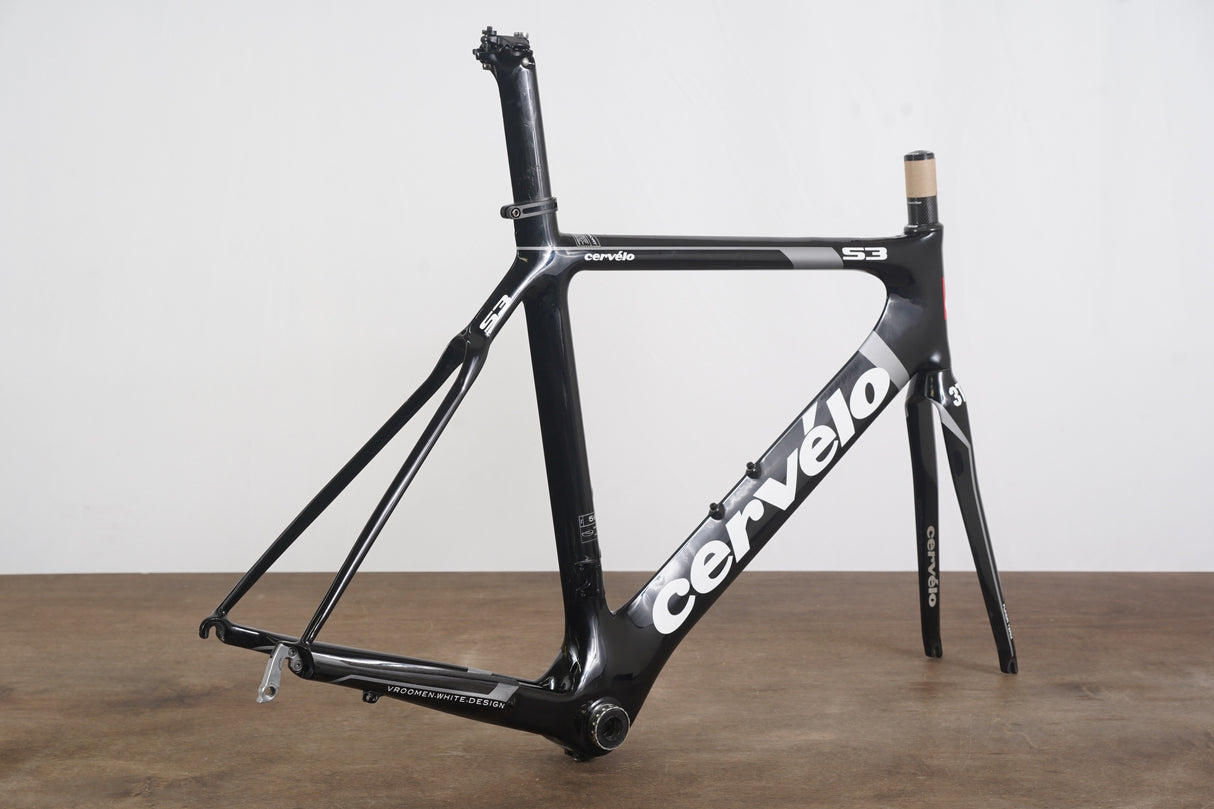 56cm Cervelo S3 Carbon Rim Brake Road Frameset