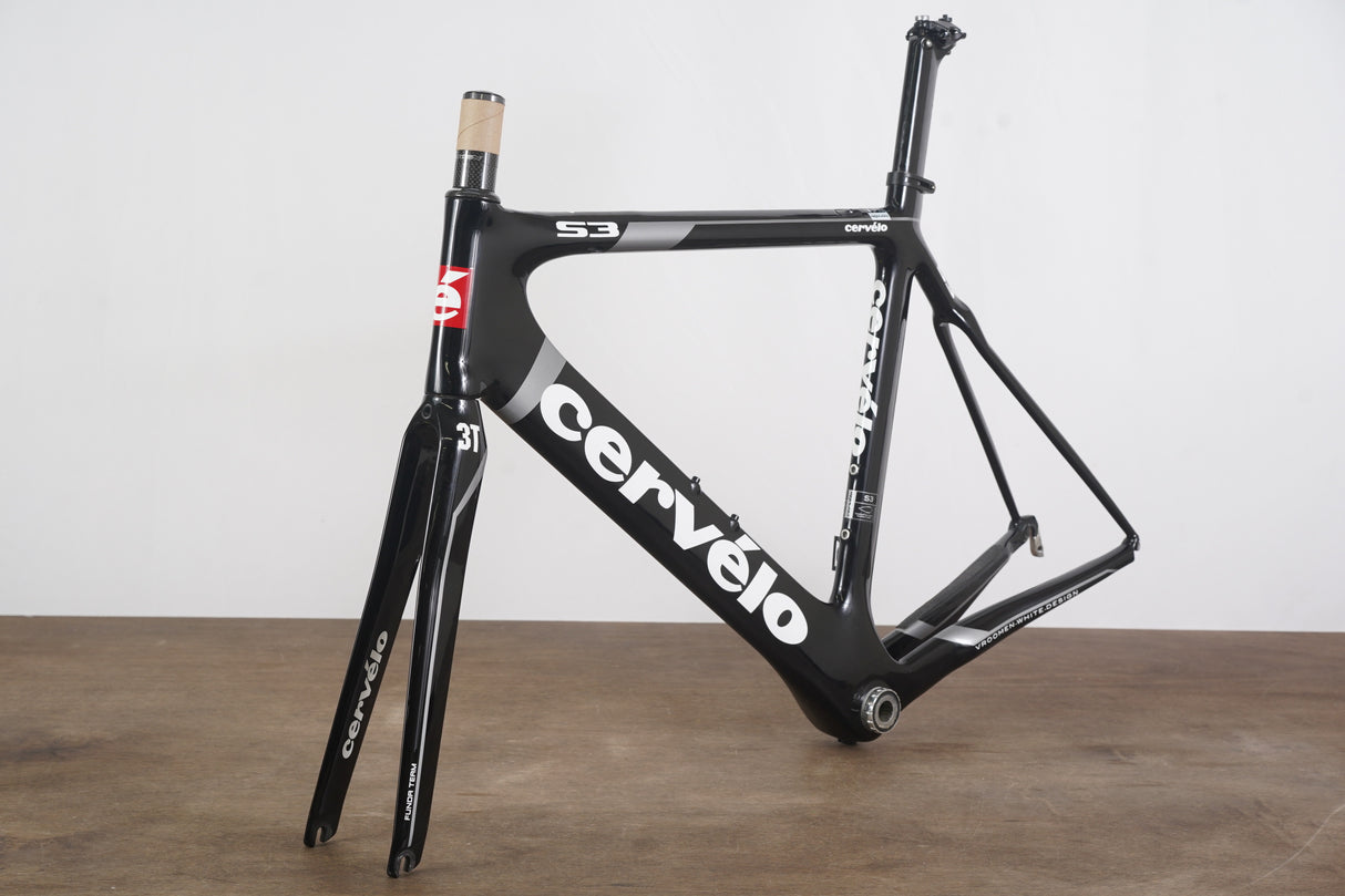 56cm Cervelo S3 Carbon Rim Brake Road Frameset