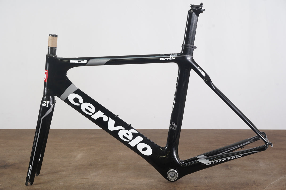 56cm Cervelo S3 Carbon Rim Brake Road Frameset
