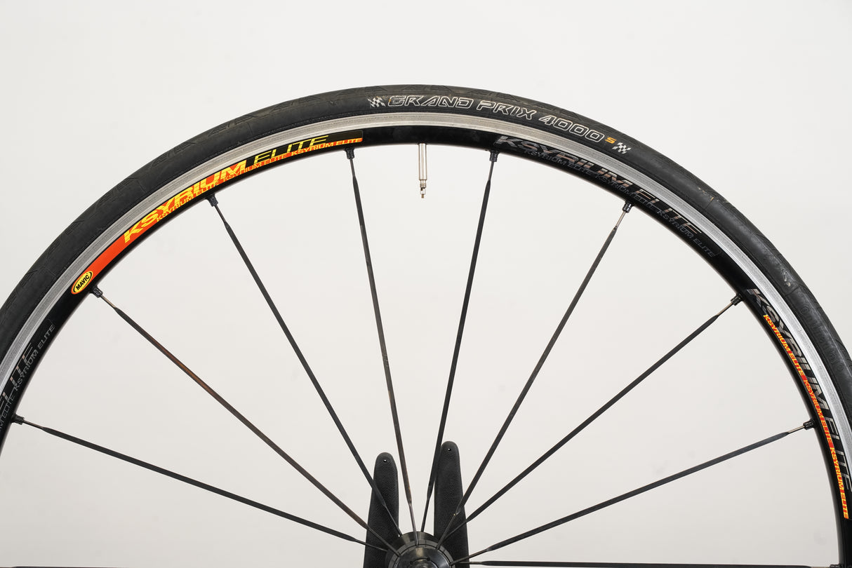 Mavic Ksyrium Elite Alloy Clincher Rim Brake Wheelset Shimano/SRAM 11 Speed