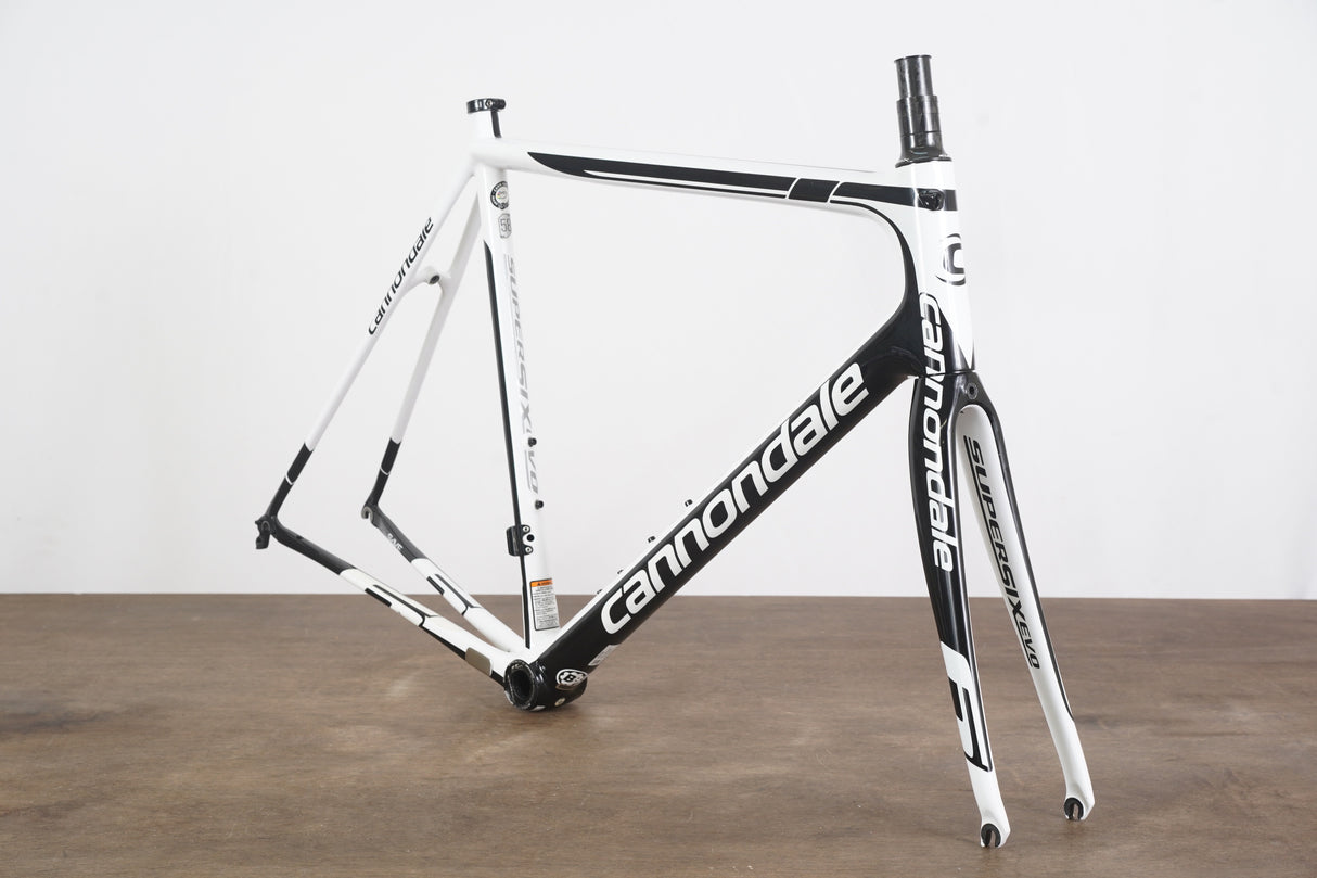 58cm Cannondale SuperSix EVO Di2 Carbon Rim Brake Frameset Super Six