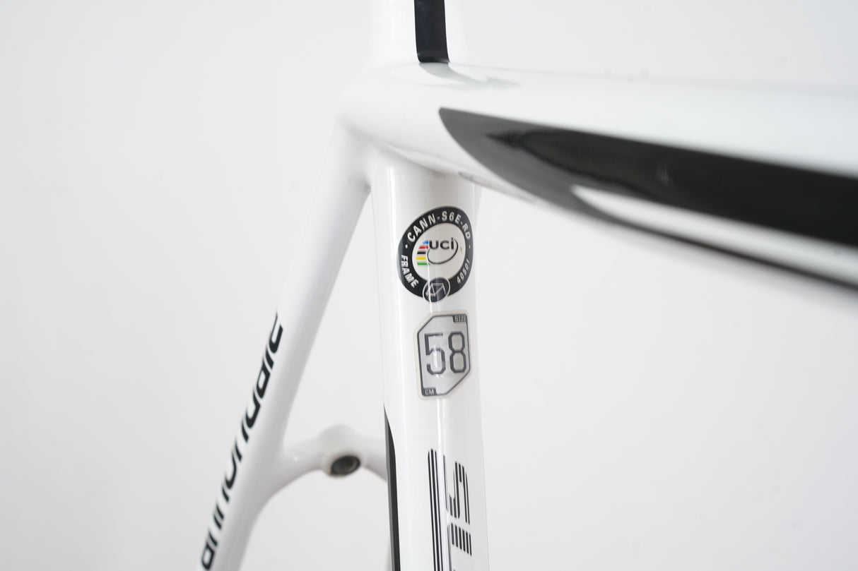 58cm Cannondale SuperSix EVO Di2 Carbon Rim Brake Frameset Super Six