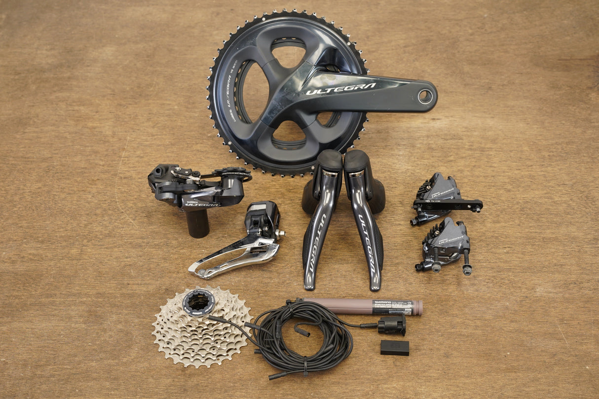 Shimano Ultegra R8070 GS Di2 11 Speed Electronic Hydraulic Disc Full Groupset 8070