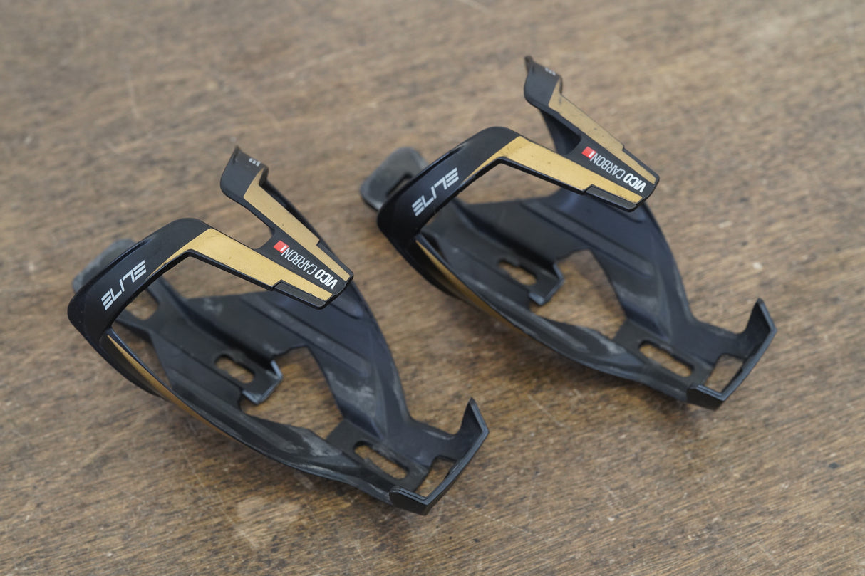 (2) Elite Vico Carbon Water Bottle Cages 53g