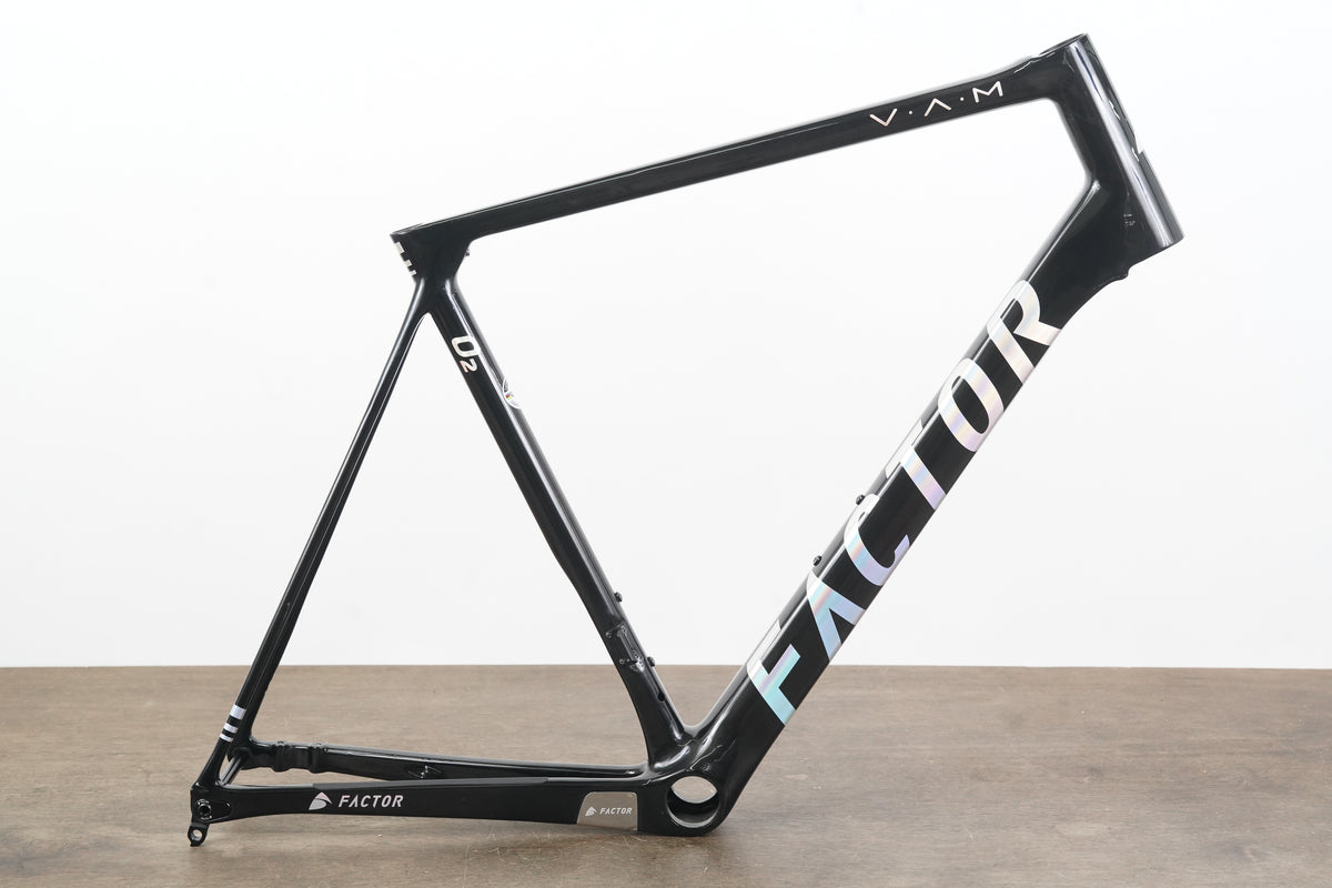2022 58cm Factor O2 VAM Carbon Disc Brake Road Frame Only