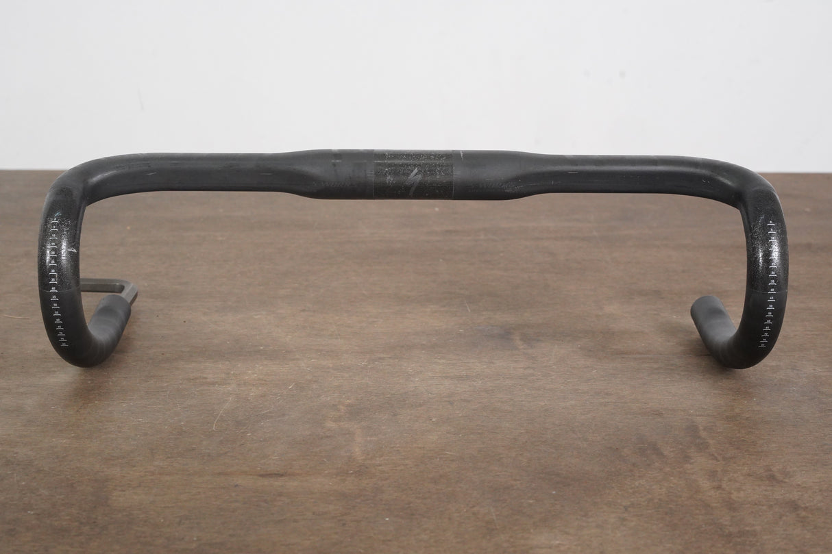 42cm Specialized S-WORKS Shallow Bend Carbon Compact Road Handlebar 31.8mm