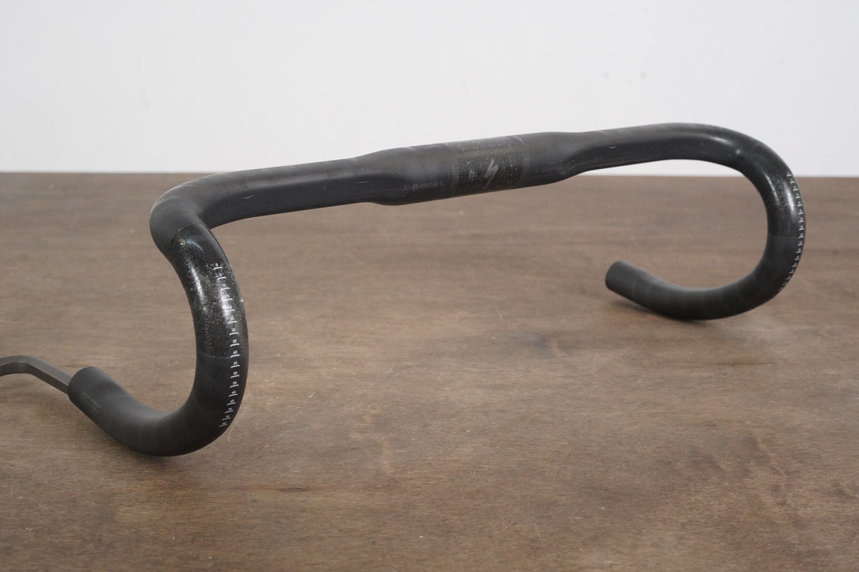 42cm Specialized S-WORKS Shallow Bend Carbon Compact Road Handlebar 31.8mm