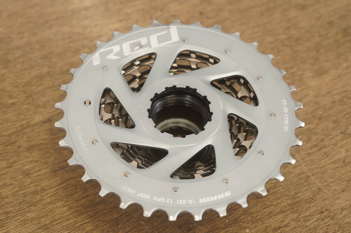 10-33T SRAM Red AXS CS-XG-1290-D1 12 Speed XDR Road Cassette 209g