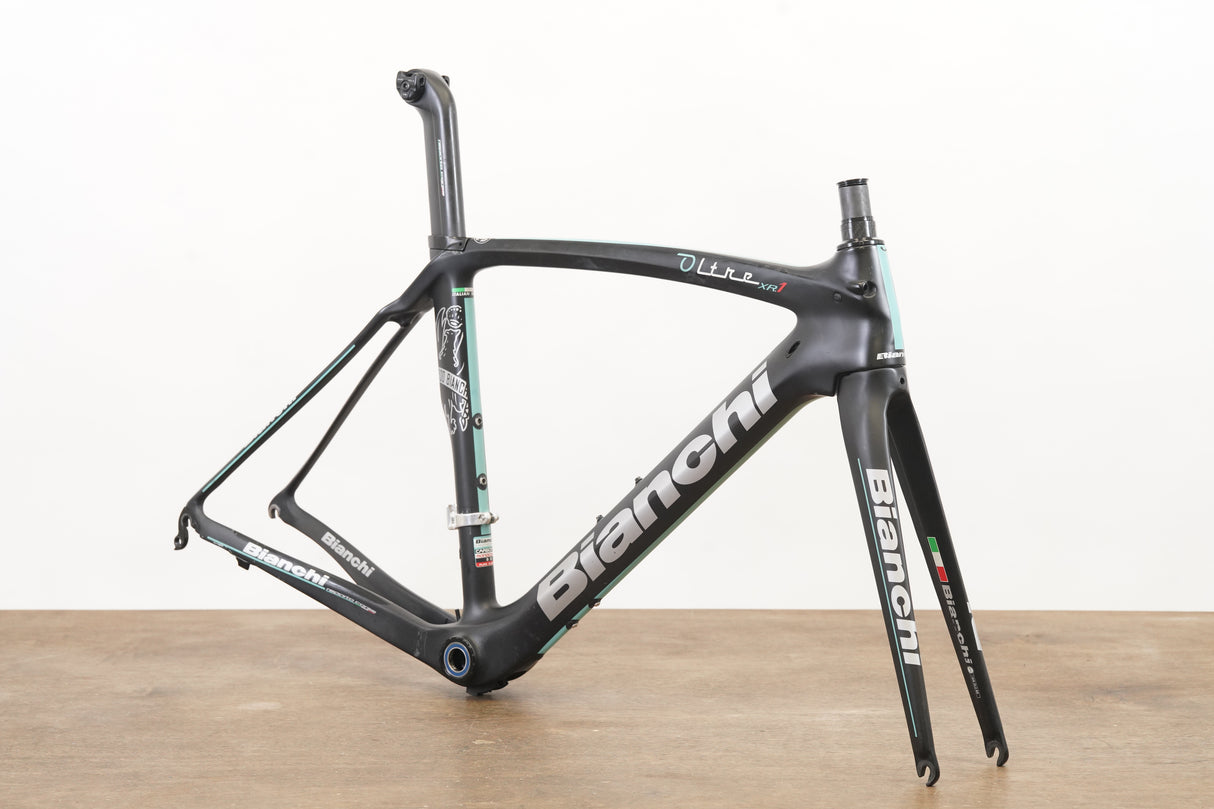 50cm Bianchi Oltre XR1 Carbon Aero Rim Brake Road Frameset