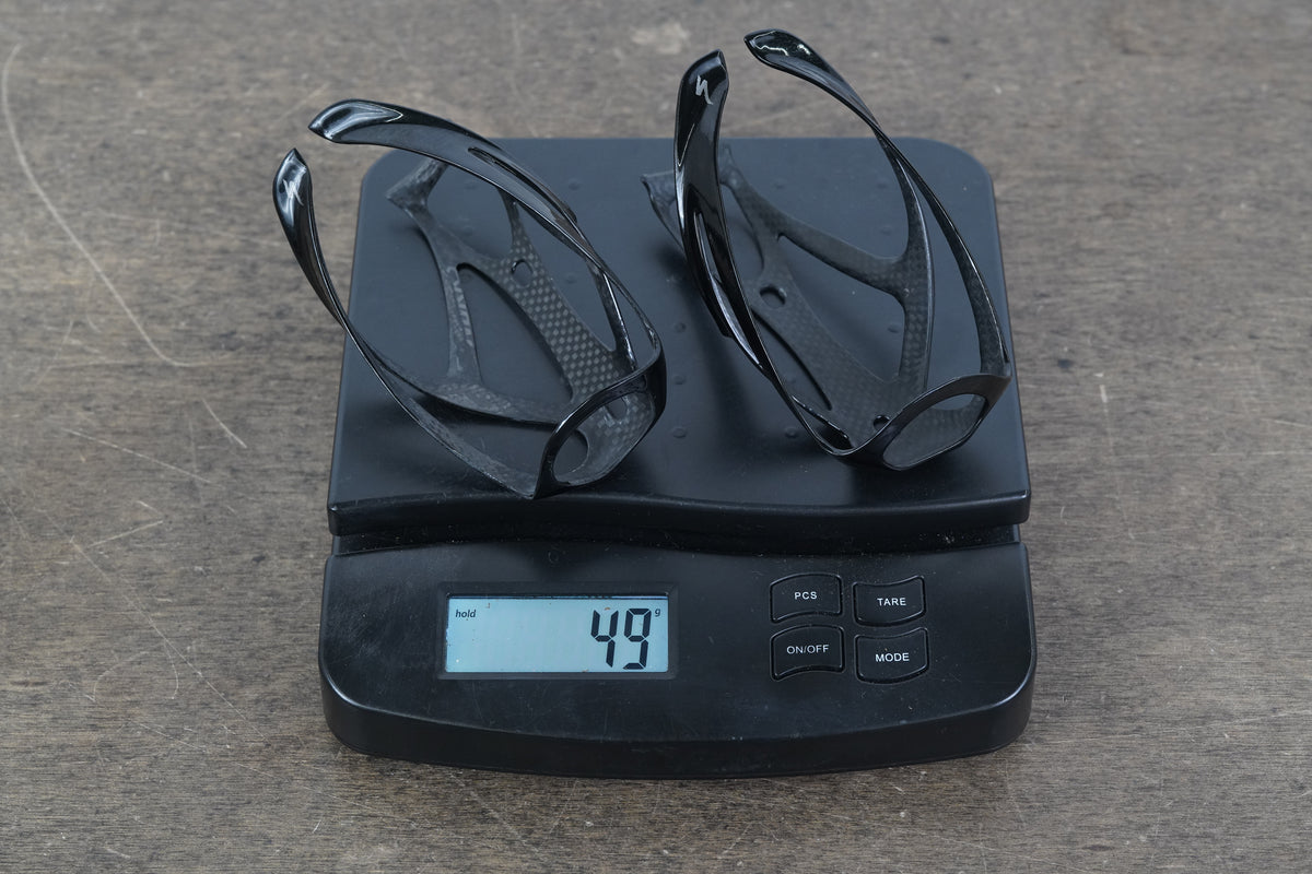 (2) Specialized S-WORKS Rib Cage III Carbon Water Bottle Cages 49g