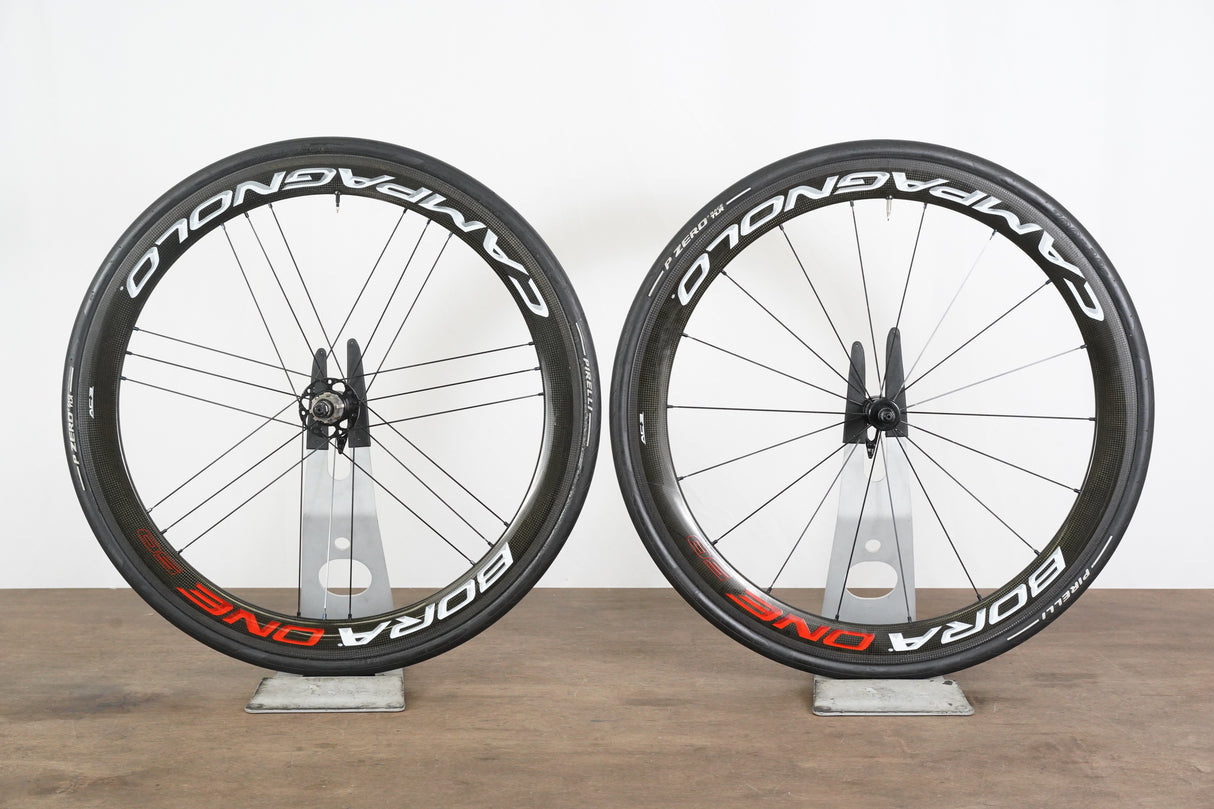 Campagnolo Bora One 50 Carbon Clincher Rim Brake Wheelset 11 Speed