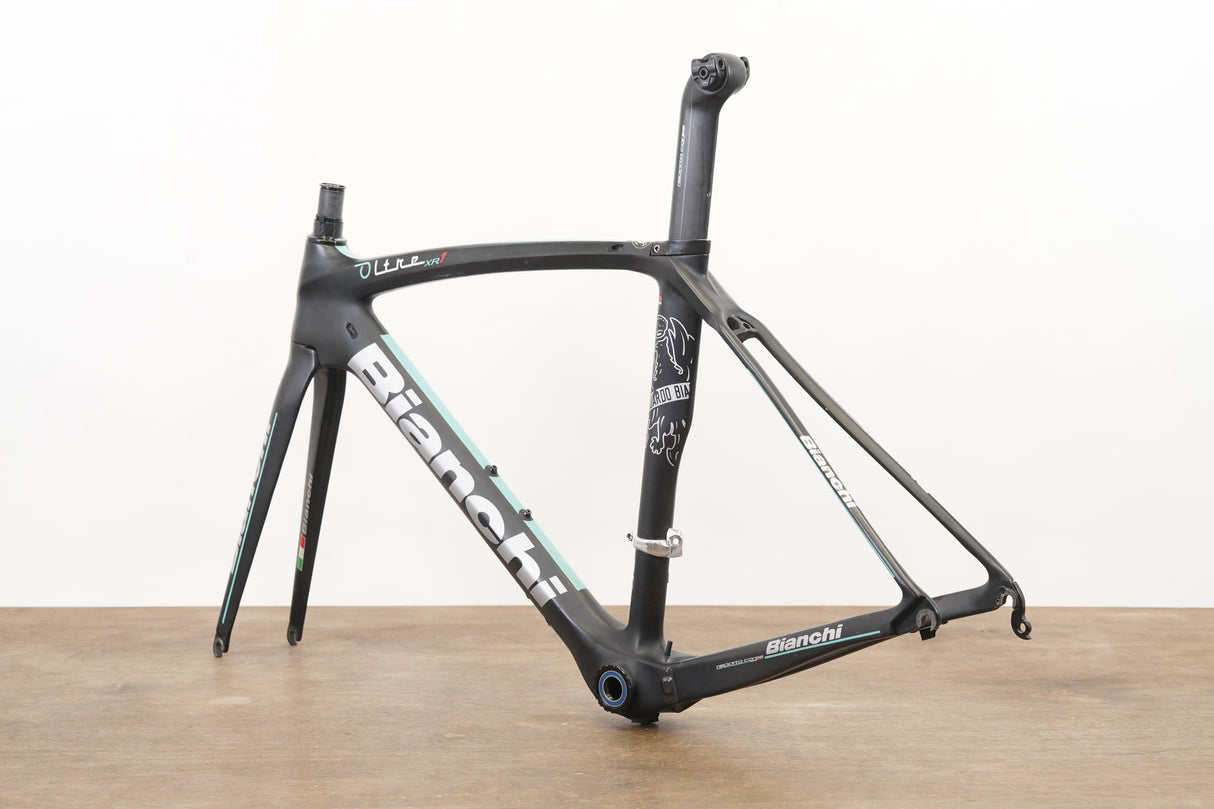 50cm Bianchi Oltre XR1 Carbon Aero Rim Brake Road Frameset