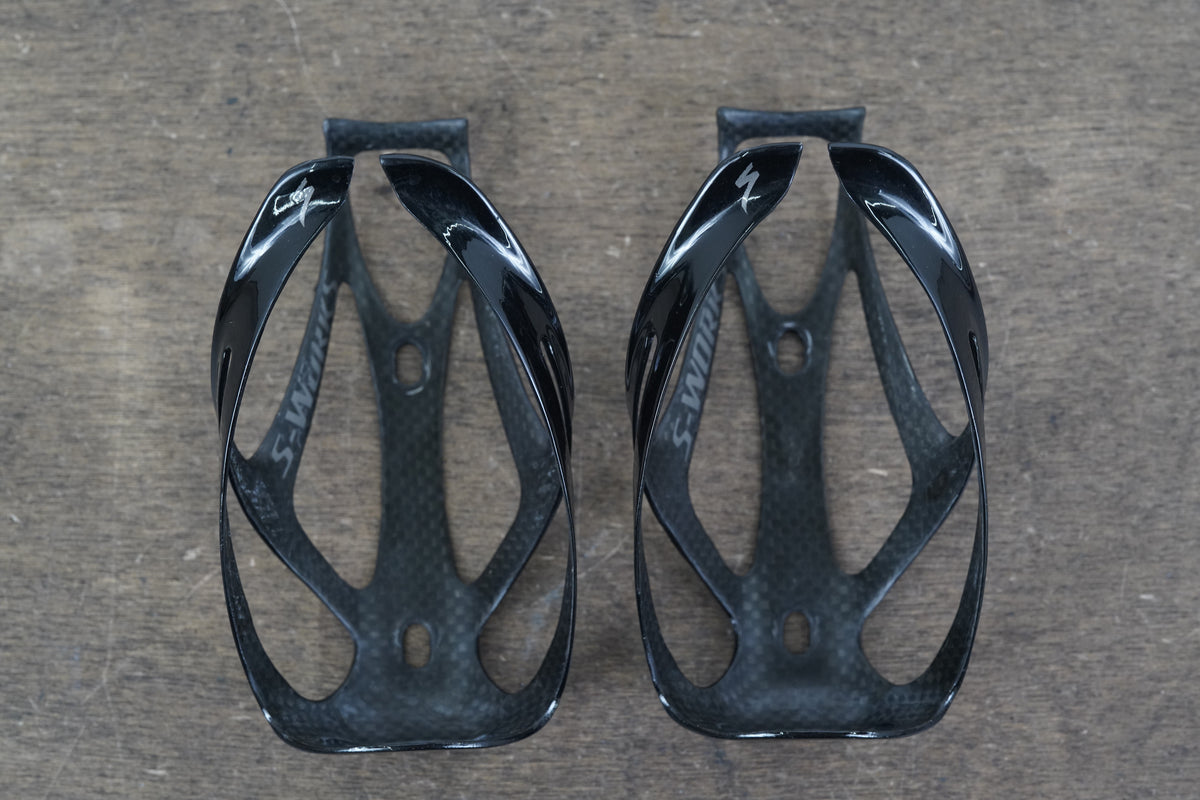 (2) Specialized S-WORKS Rib Cage III Carbon Water Bottle Cages 43g