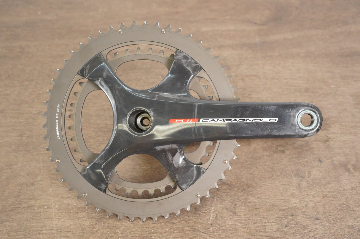 172.5mm 53/39T Campagnolo H11 11 Speed Carbon Crankset