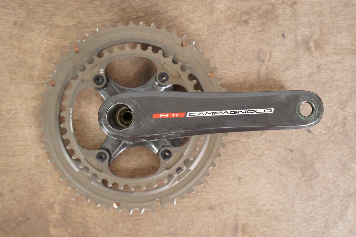 172.5mm 53/39T Campagnolo H11 11 Speed Carbon Crankset
