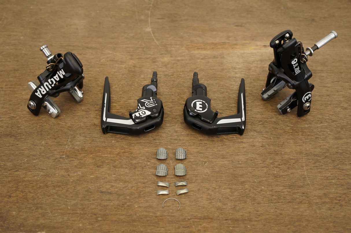 Magura RT6 Hydraulic Rim Brake Calipers + Levers TT Triathalon