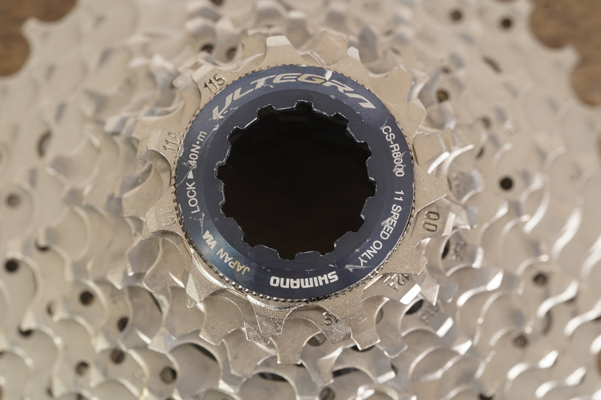 11-30T Shimano Ultegra CS-R8000 11 Speed Cassette 271g 8000