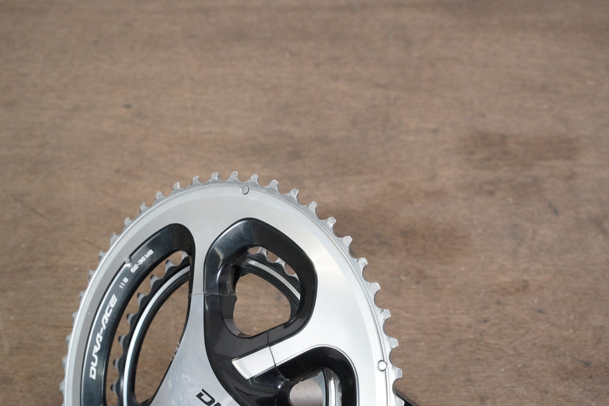 172.5mm 52/36T Shimano Dura-Ace FC-9000 11 Speed Crankset