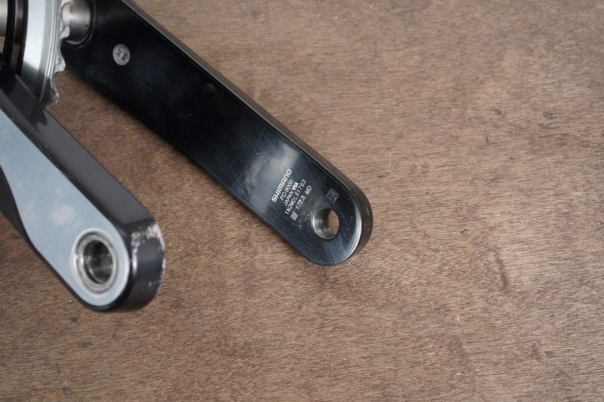 172.5mm 52/36T Shimano Dura-Ace FC-9000 11 Speed Crankset