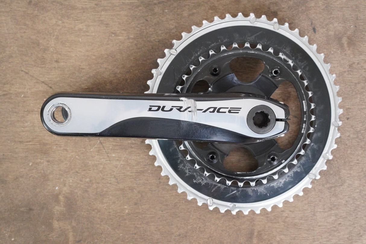172.5mm 52/36T Shimano Dura-Ace FC-9000 11 Speed Crankset