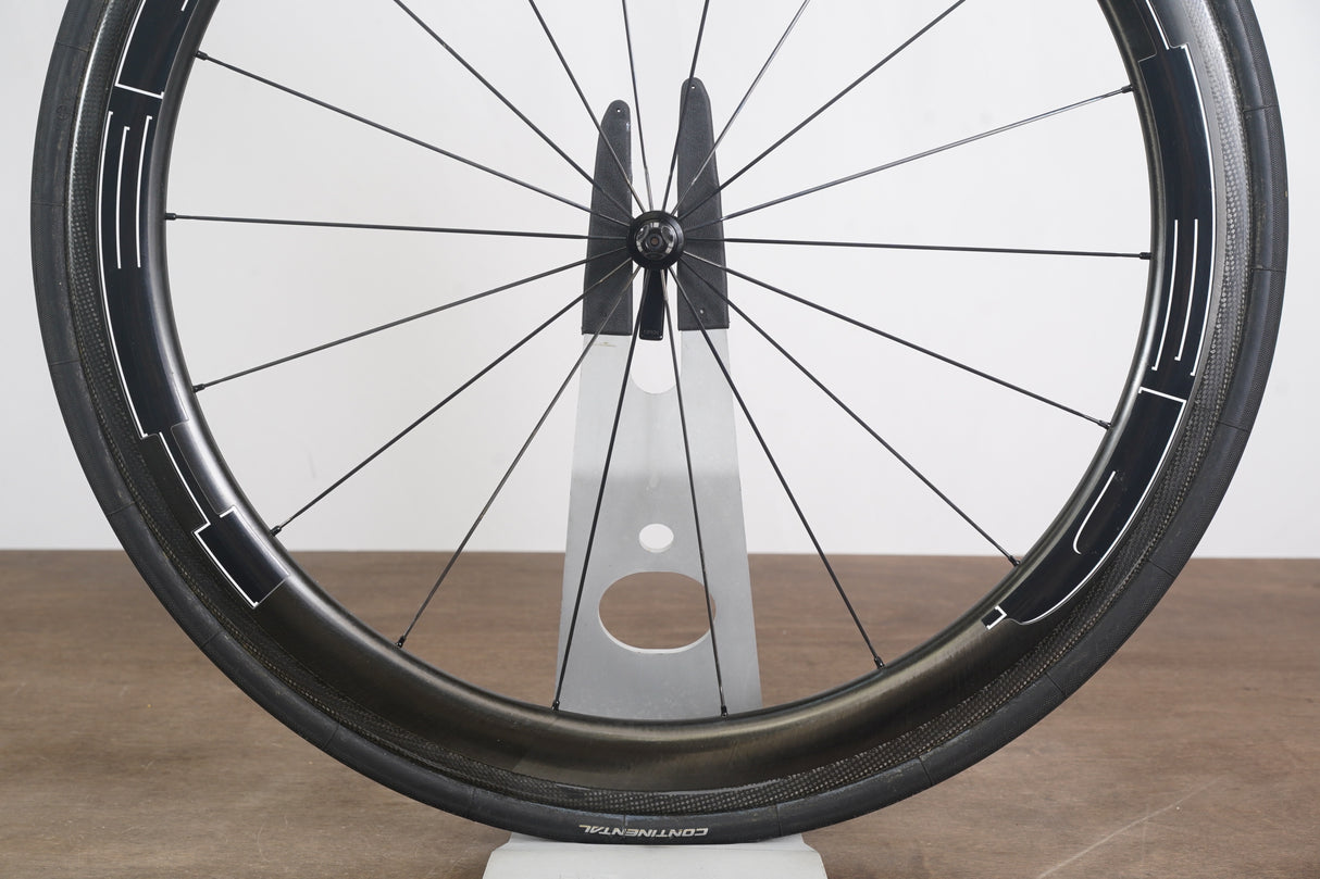 HED Jet 5 SCT CycleOps G3 Carbon Tubular Rim Brake Road Wheelset 11 Speed