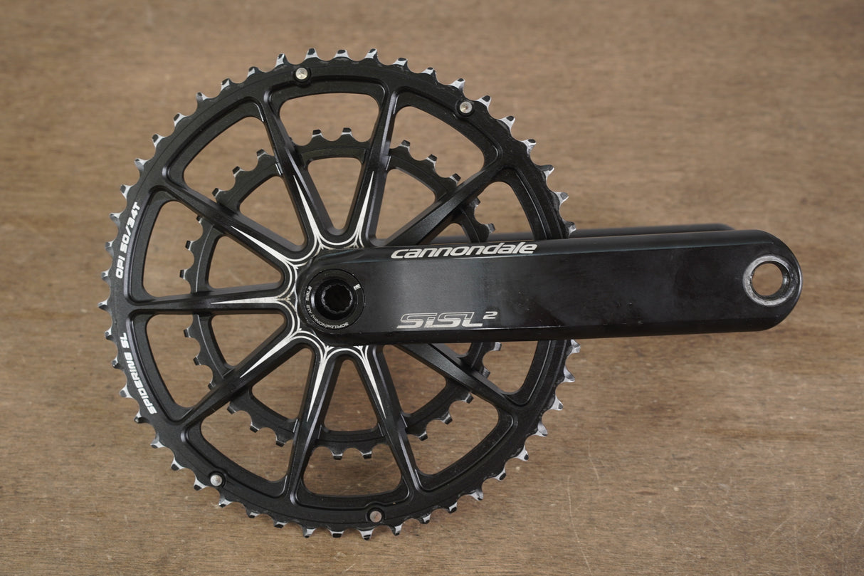 172.5mm 50/34T BB30 Cannondale SiSL2 Spidering Hollowgram Road Crankset