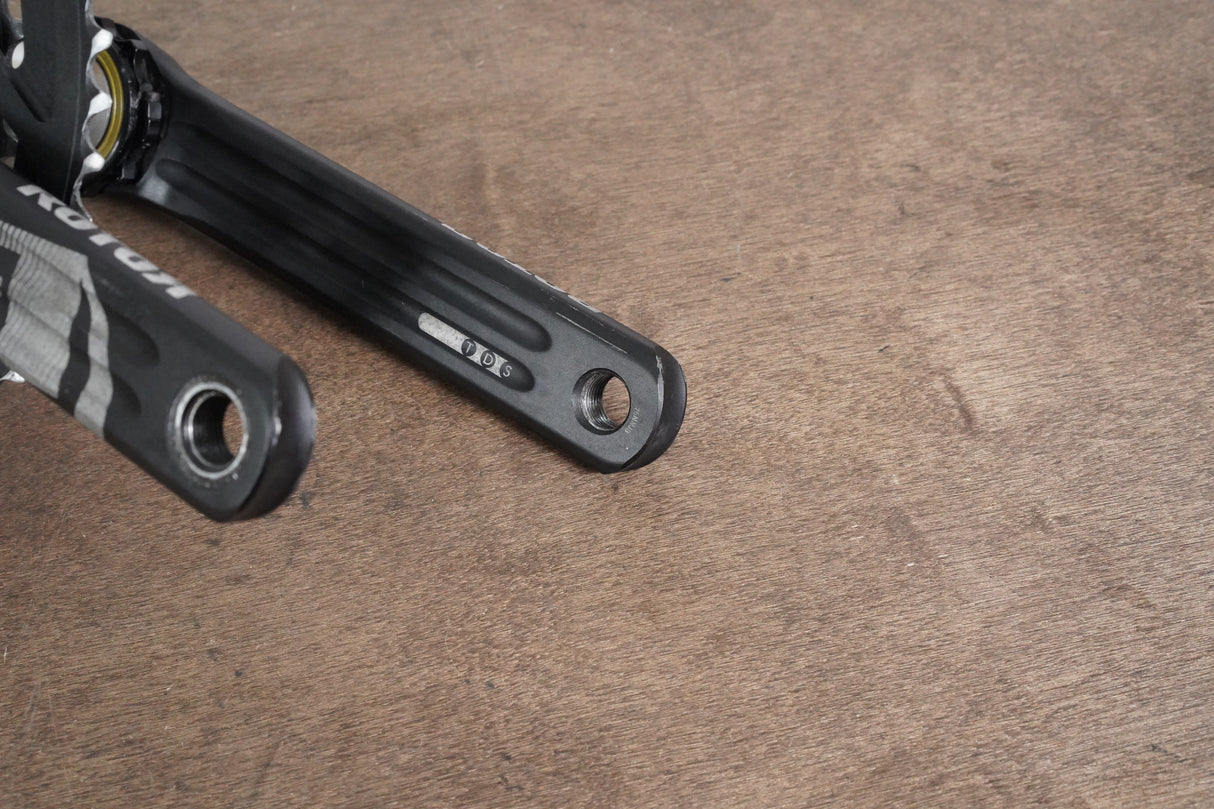 175mm 52/36T BB30 Rotor 3D NoQ Road Crankset