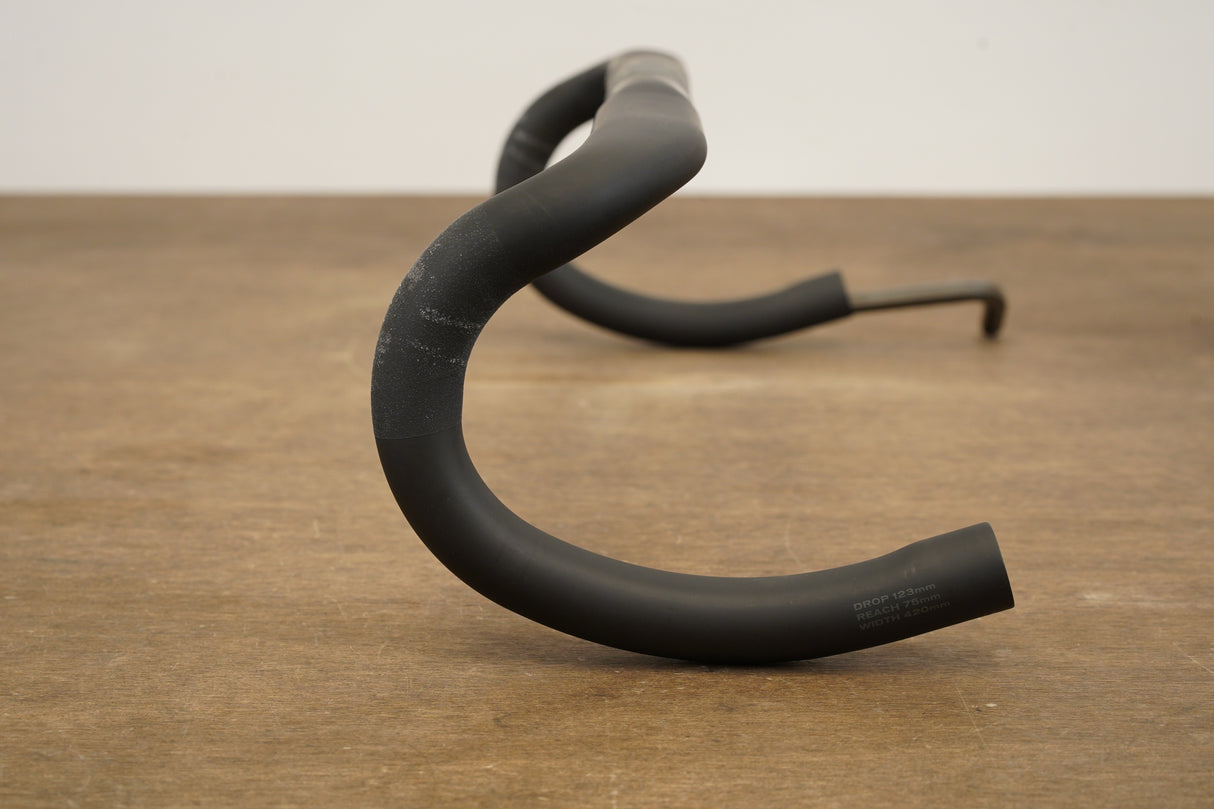 42cm Specialized S-WORKS Shallow Bend Carbon Compact Road Handlebar 31.8mm