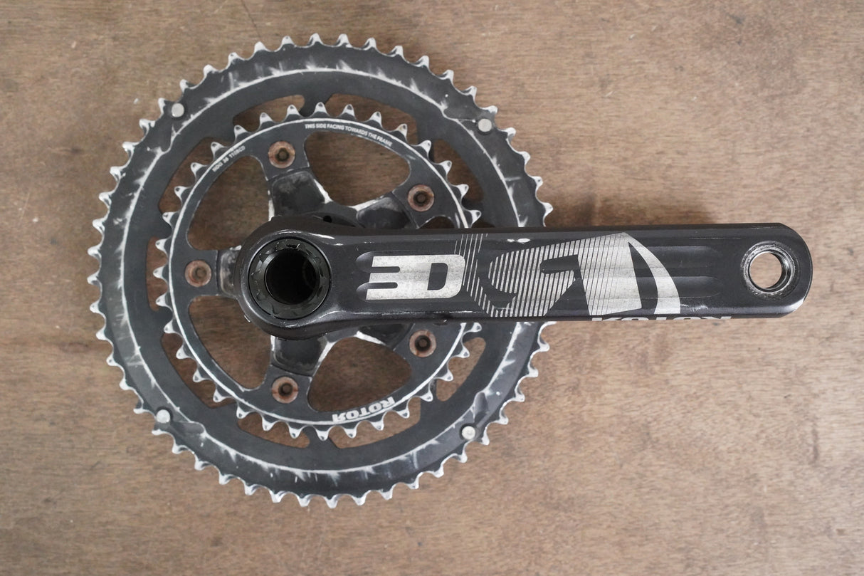 175mm 52/36T BB30 Rotor 3D NoQ Road Crankset
