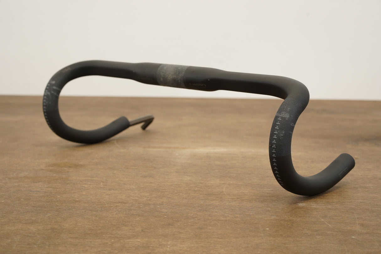 42cm Specialized S-WORKS Shallow Bend Carbon Compact Road Handlebar 31.8mm