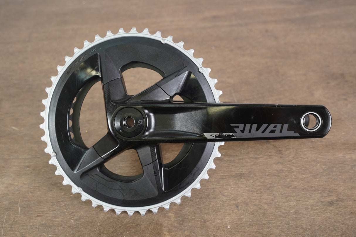 172.5mm 46/33T DUB SRAM Rival AXS 12 Speed Road Crankset
