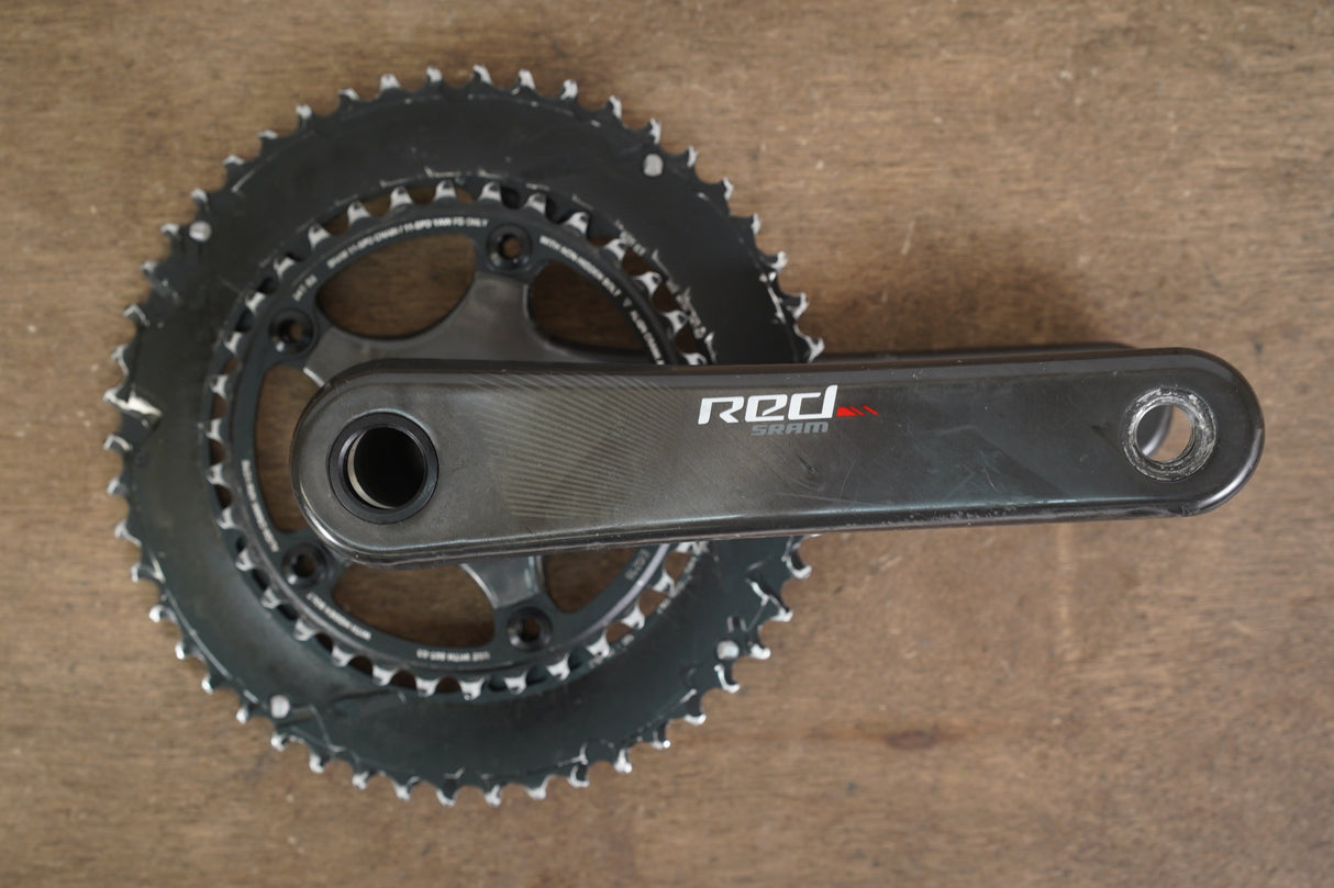 175mm 50/34T BB30 SRAM Red 22 Carbon Crankset