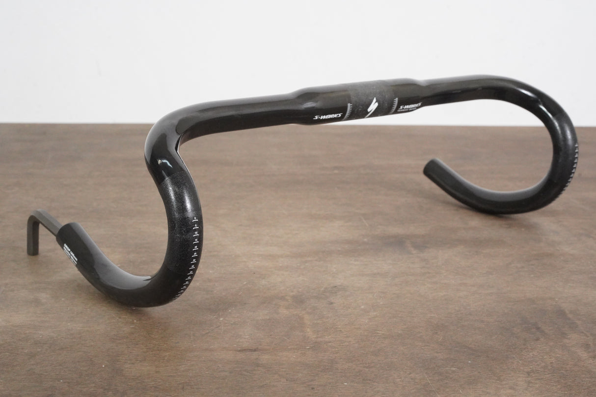 44cm Specialized S-WORKS Tarmac Bend Carbon Compact Road Handlebar 31.8mm