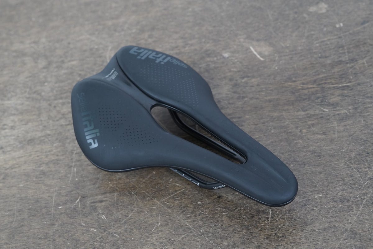 NEW 145mm Selle Italia Novus Boost Evo Manganese Superflow Road Bike Saddle 239g