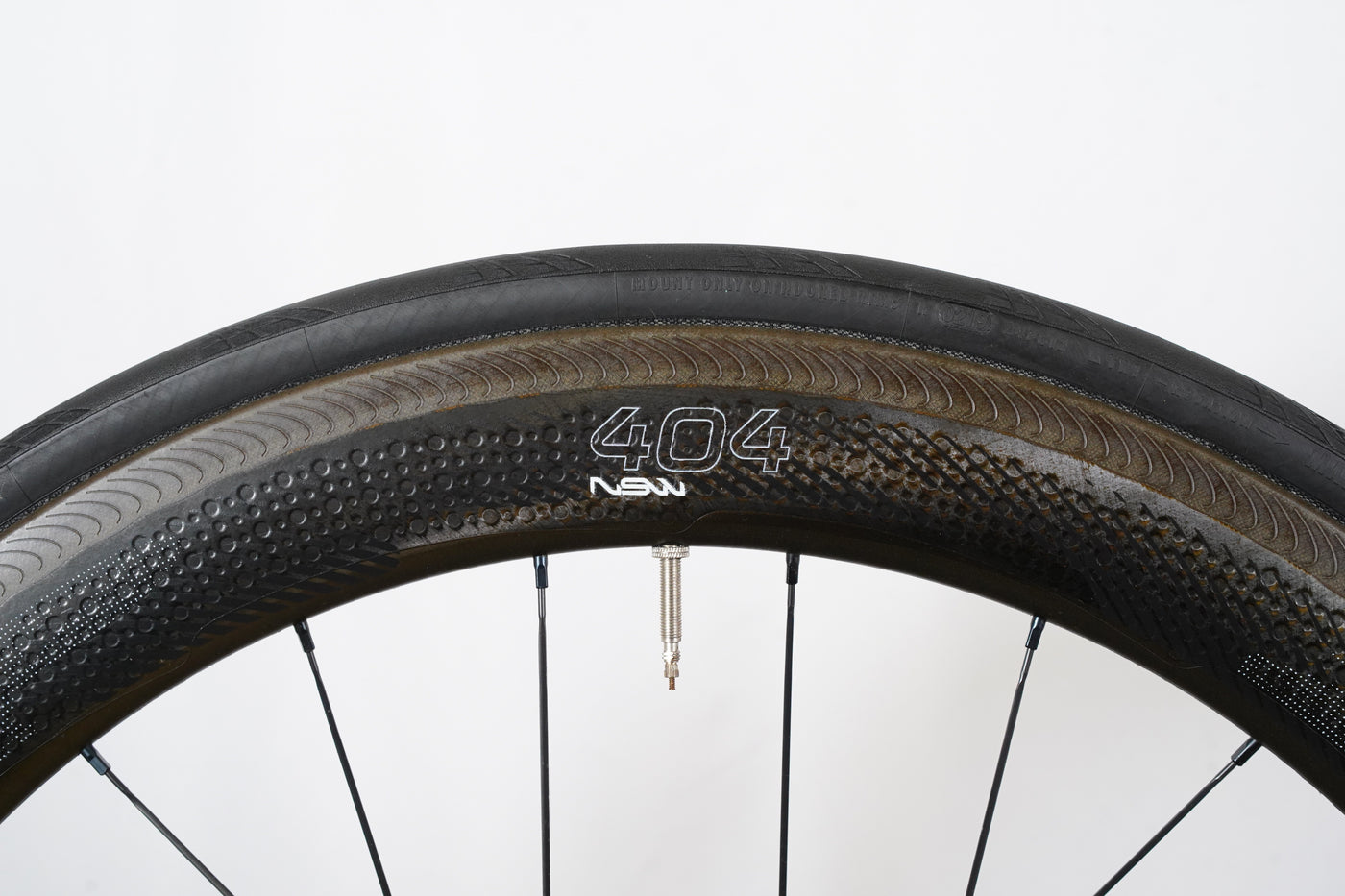 Zipp 404 NSW Carbon Tubeless Clincher Rim Brake Wheelset Shimano/SRAM 11 Speed
