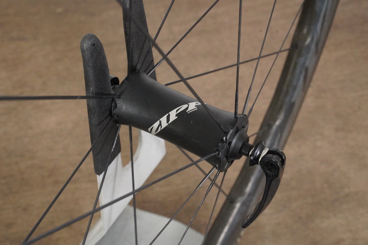 FRONT Zipp 454 NSW Cognition Carbon Tubeless Clincher Rim Brake Wheel