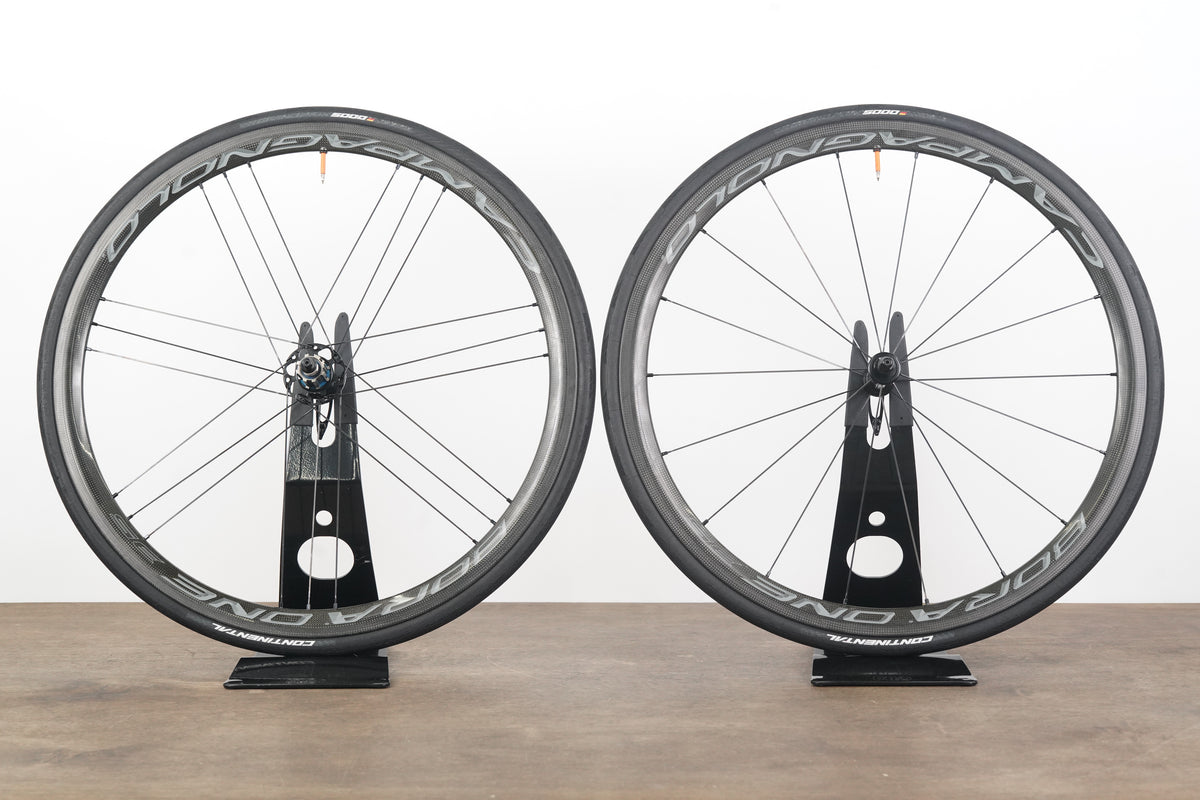 Campagnolo Bora Ultra 35 Carbon Clincher Rim Brake Wheelset Campagnolo 11 Speed