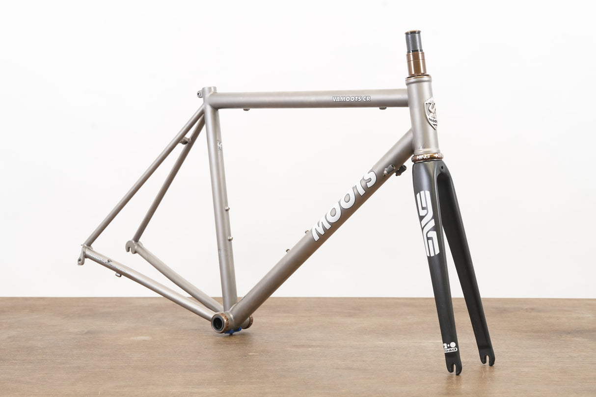 54cm Moots Vamoots CR ENVE Titanium Rim Brake Road Frameset