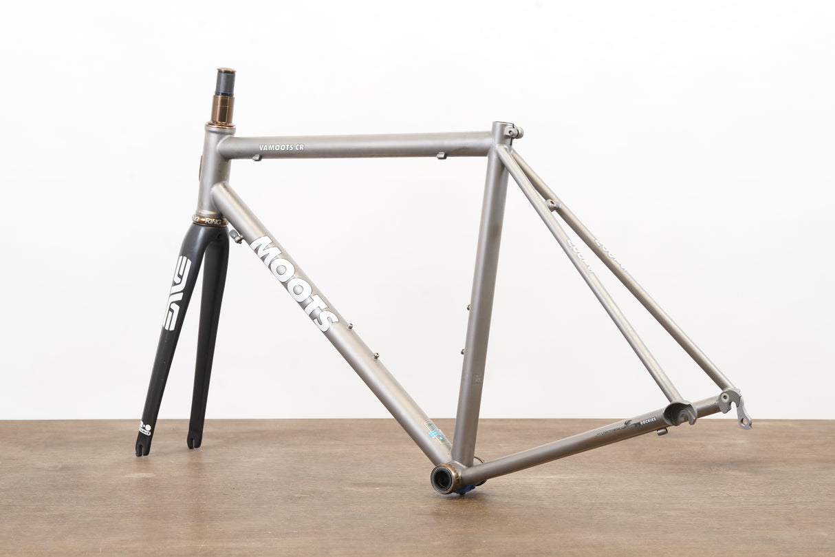 54cm Moots Vamoots CR ENVE Titanium Rim Brake Road Frameset